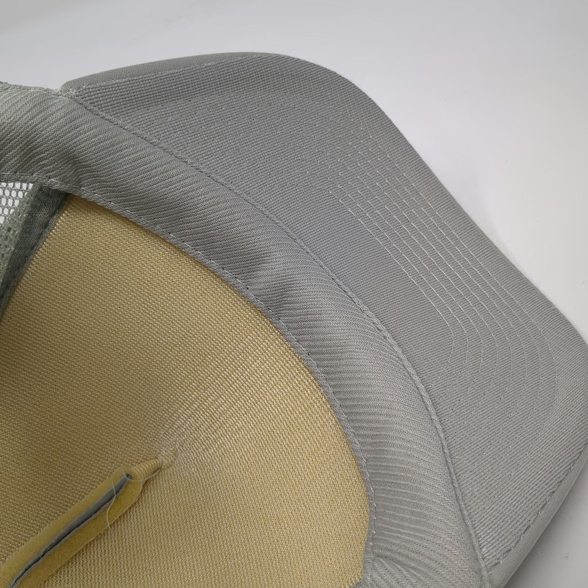Nissin Gray Trucker Hat One Size Round River Conservation Studies Mesh Snapback