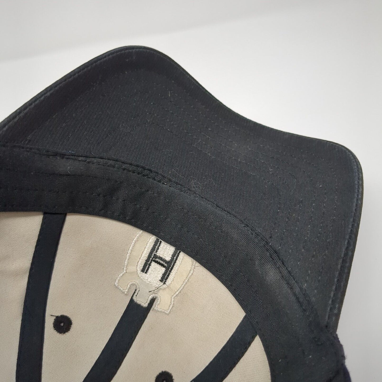 Husqvarna Strapback Hat Black One Size Adjustable Embroidered Port Authority