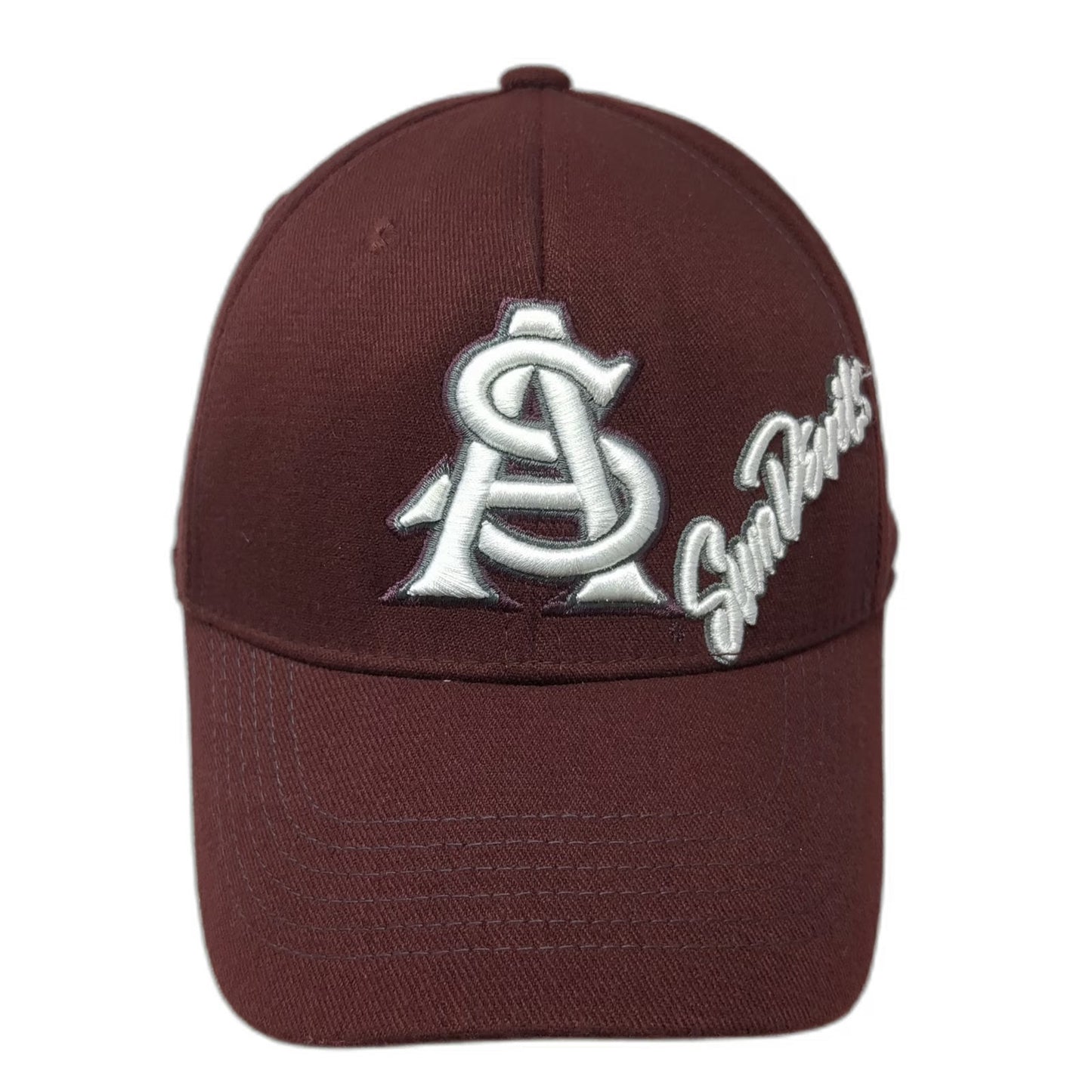 Arizona State Sun Devils NCAA Top of the World Cap Red Size S/M Hat Stretch Fit