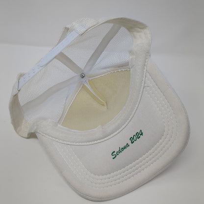 Match Made In Heaven Snapback Trucker Hat White OSFA Sedona 2024