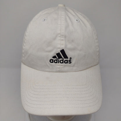 Adidas Climalite Slideback Hat White OSFA Adjustable Embroidered 6 Panel Cotton