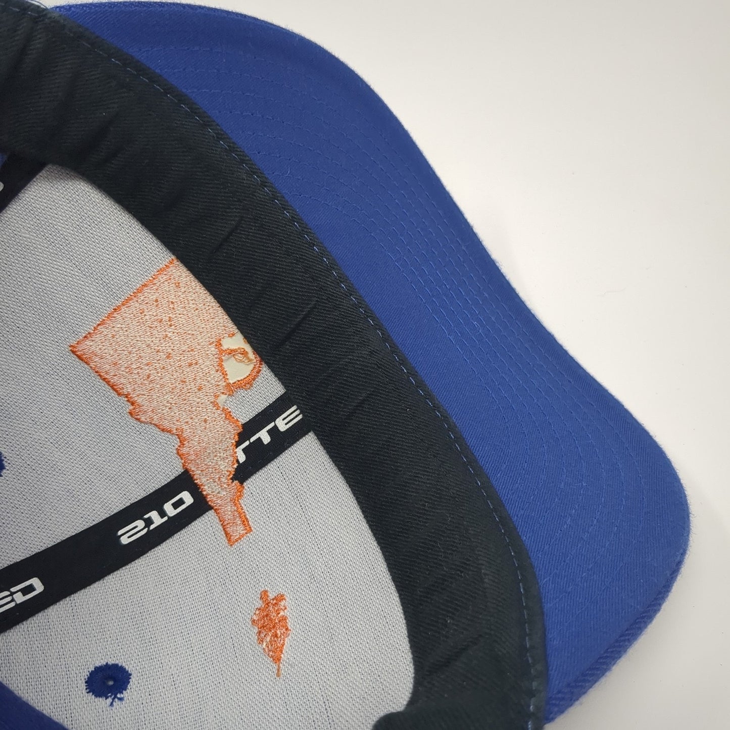 Idaho Tree Gun Fitted Baseball Cap Blue 7 5/8 Lightweight Embroidered 210 Fitted