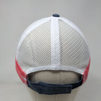 Florida Strapback Mesh Back Trucker Hat Blue OSFM Embroidered Home Free