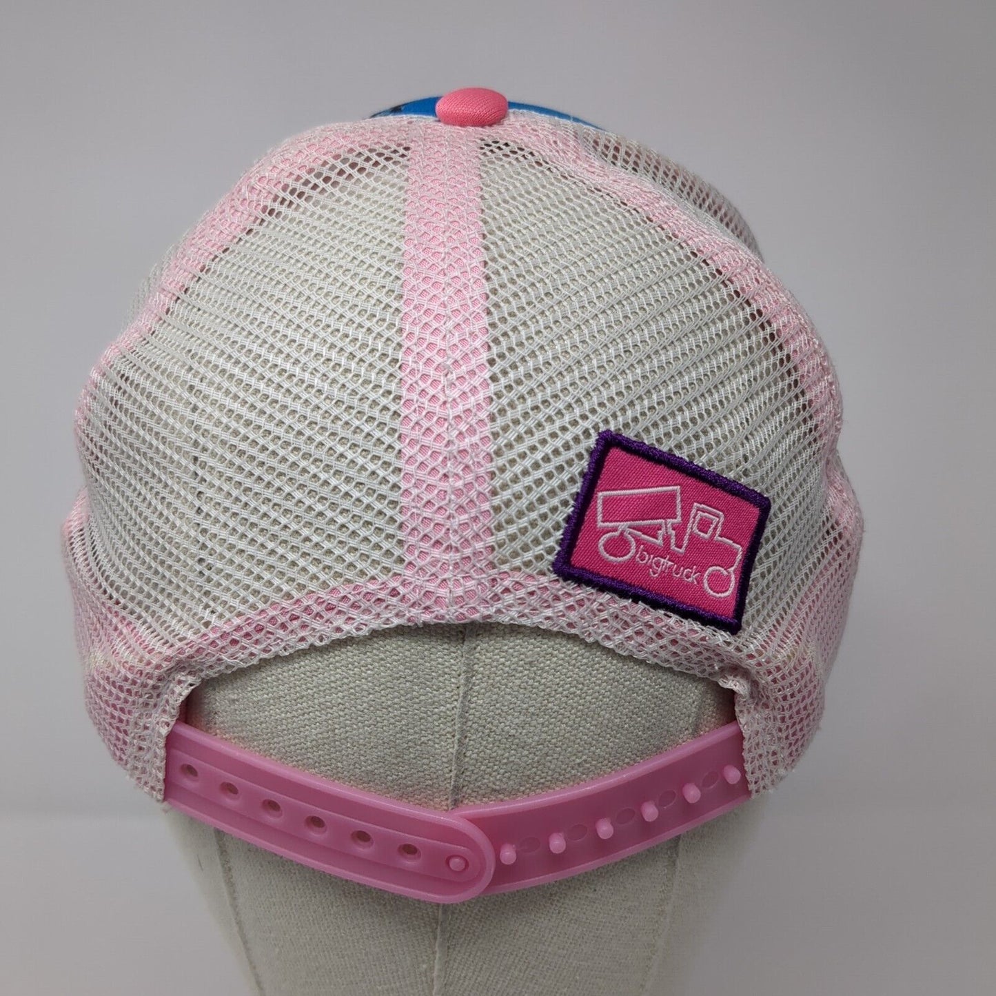 Big Truck Snapback Trucker Hat Multicolor 54cm Adjustable Embroidered Mesh Back