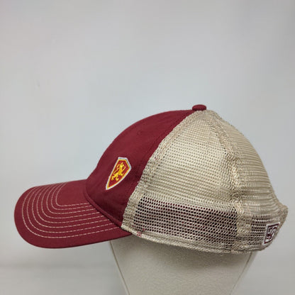 The Game Snapback Mesh Back Hat OSFM Embroidered Lion Logo Cotton Blend