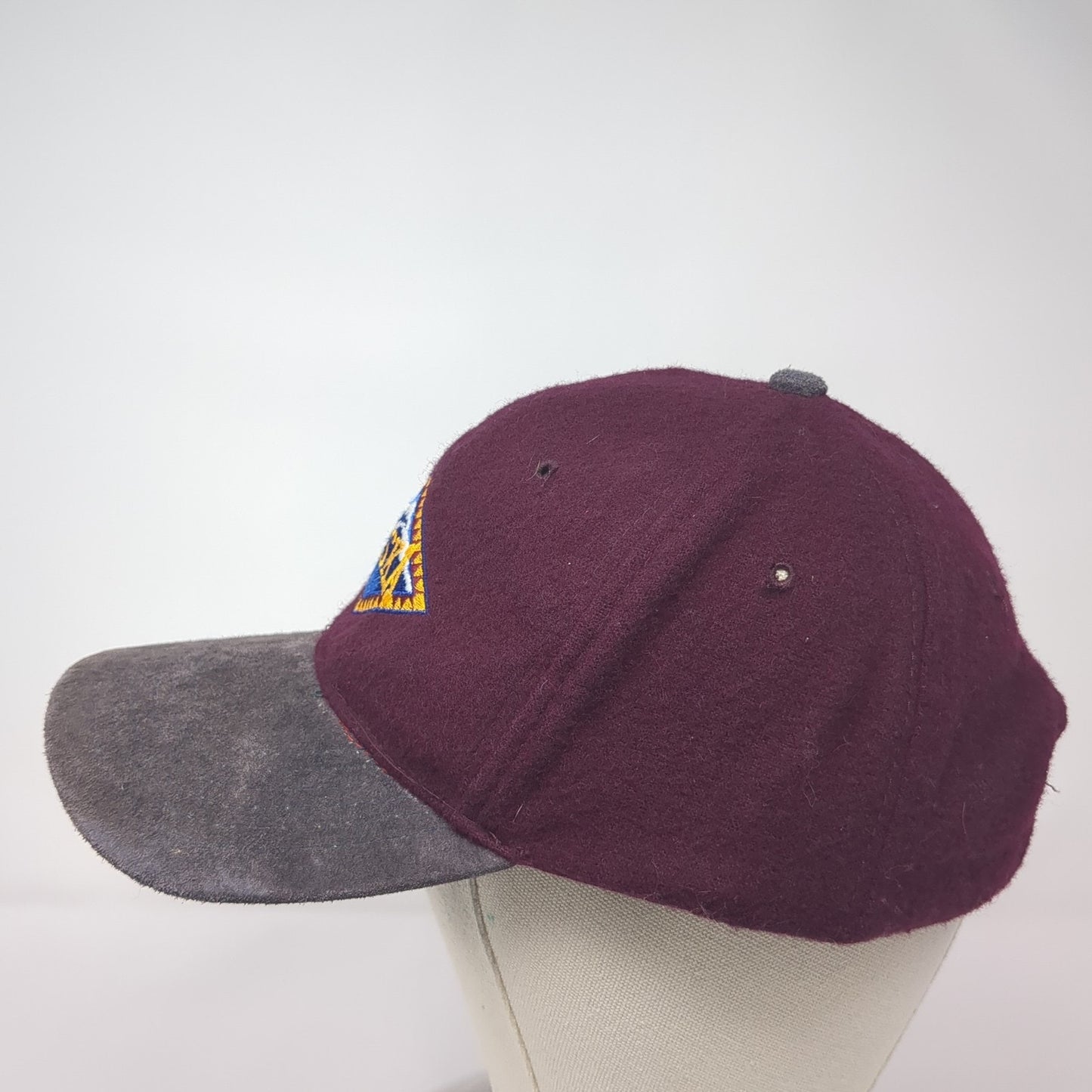 Alaska Slideback Baseball Cap Red One Size Adjustable Embroidered Patriotic