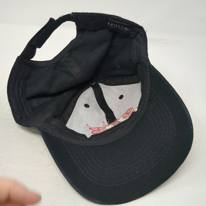 Apollo USA Baseball Cap Black One Size STS Tire & Auto Centers Strapback Hat