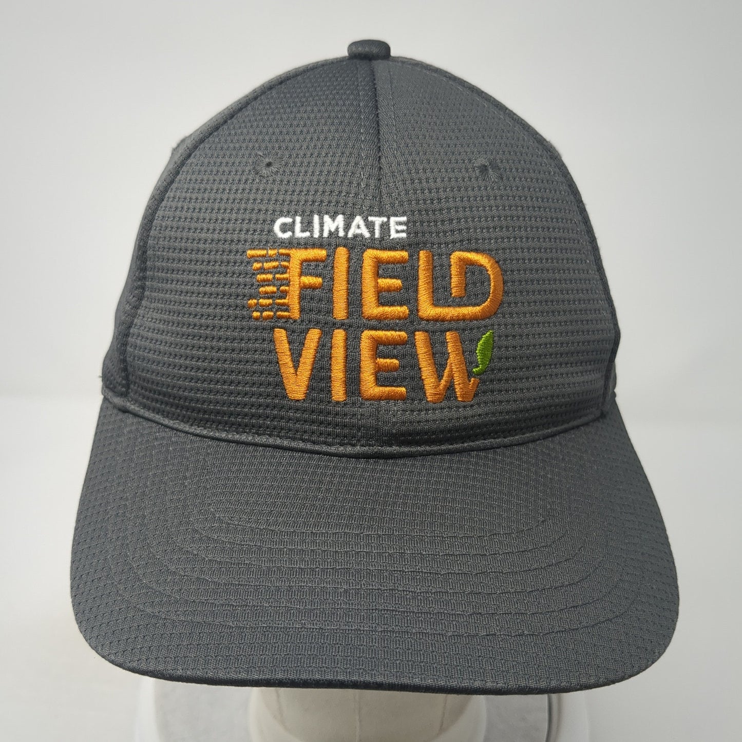 Climate Field View Strapback Baseball Cap Gray One Size Adjustable K-Products