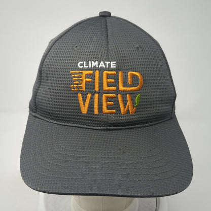 Climate Field View Strapback Baseball Cap Gray One Size Adjustable K-Products