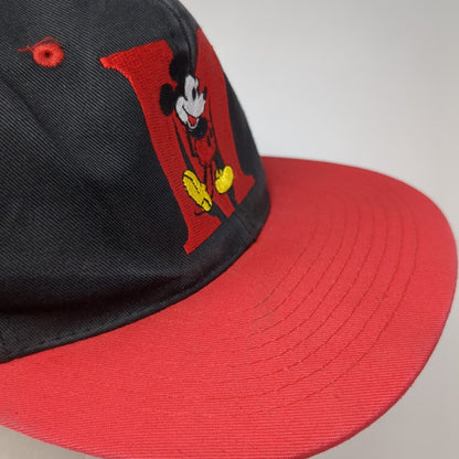 Mickey Mouse Snapback Hat Multicolor One Size Adjustable Fresh Caps