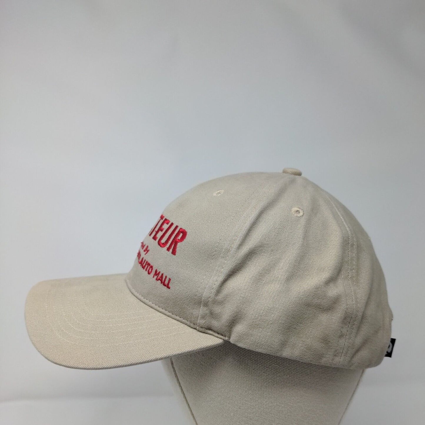 The Amateur Strapback Hat Tan One Size Solid Embroidered Richardson