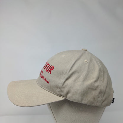 The Amateur Strapback Hat Tan One Size Solid Embroidered Richardson