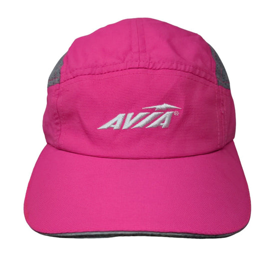 Avia Strapback Hat Pink OSFM Adjustable Embroidered Logo Colorblock