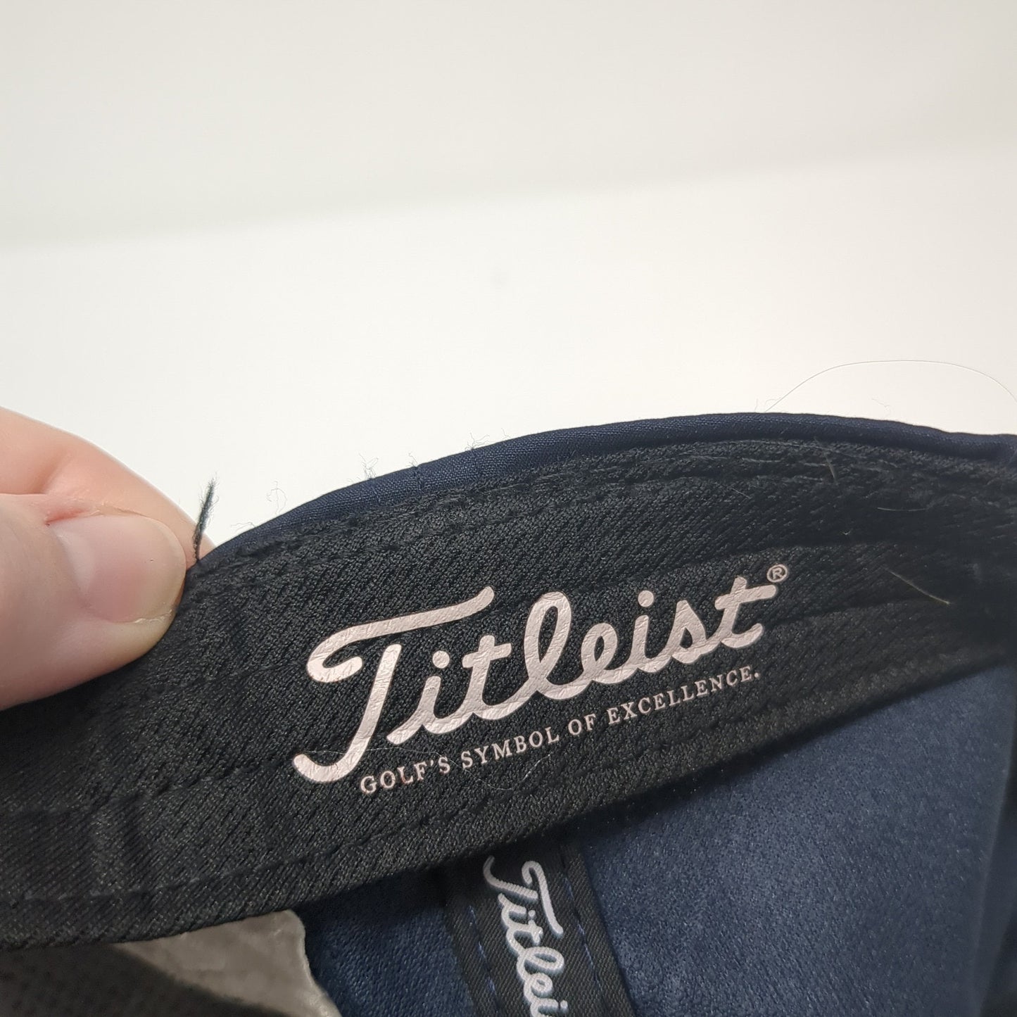 Titleist Slideback Baseball Cap Blue One Size Adjustable Embroidered 6 Panel