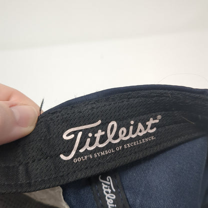 Titleist Slideback Baseball Cap Blue One Size Adjustable Embroidered 6 Panel