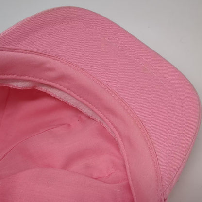 Ringling Bros Pink Army Cap Hat OS Rhinestones RBBB Sparkle Jeweled Logo Twill