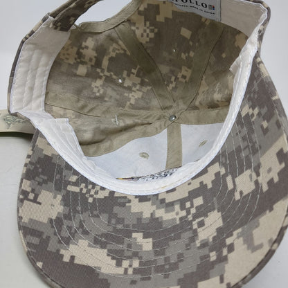 Apollo Dietz & Watson Digital Camo Hat Gray Baseball Cap OS USA Flag Embroidered