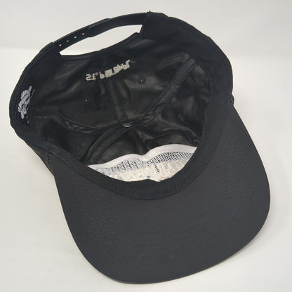 Intermezzo Coffee & Cocktails Snapback Hat Black One Size Adjustable Embroidered