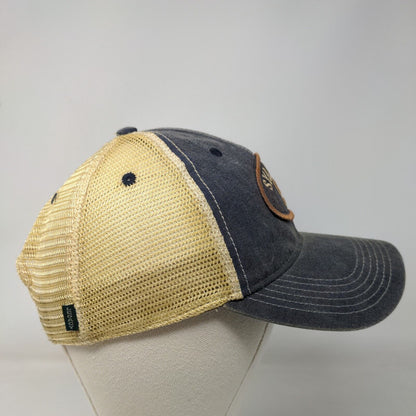 Legacy Men's Snapback Mesh Back Hat Blue Embroidered Syracuse University Logo