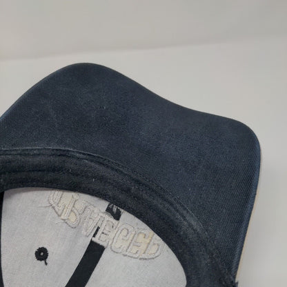 Traeger Grills Strapback Hat Blue OSFM Adjustable Embroidered 6 Panel