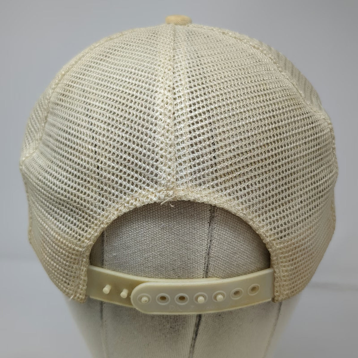 Designer Award Trucker Hat Beige One Size Herold's Nut Farm California Mesh Hat