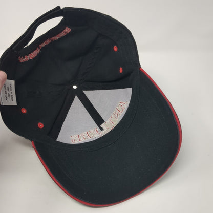 EHS Antlers Athletics Strapback Hat Black One Size Adjustable 6 Panel