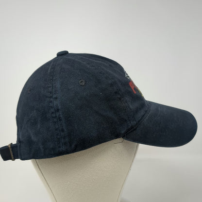 Sportsman Baseball Cap Black One Size Peloso Racing Team Slideback Cotton Hat