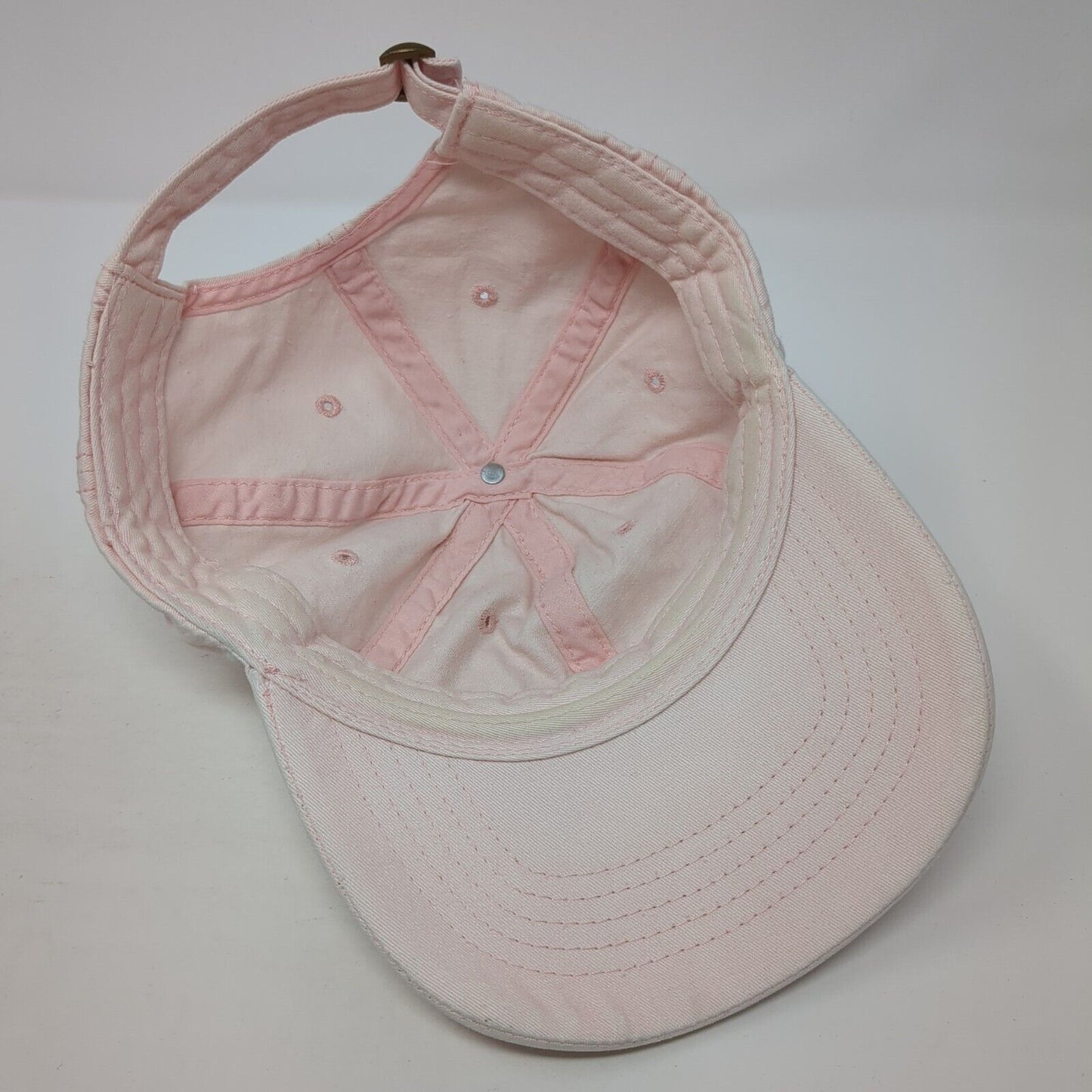 Unbranded Slideback Hat Pink One Size Solid Adjustable Blank Outdoor