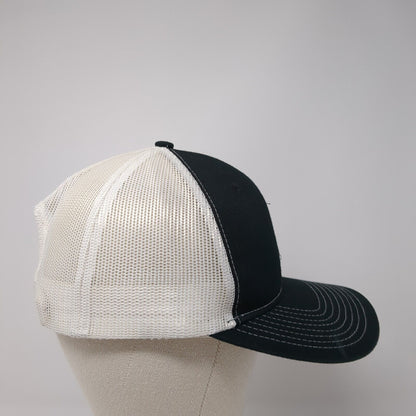 Notus FFA Est. 1954 Snapback Trucker Hat Black OS Adjustable Mesh Port Authority