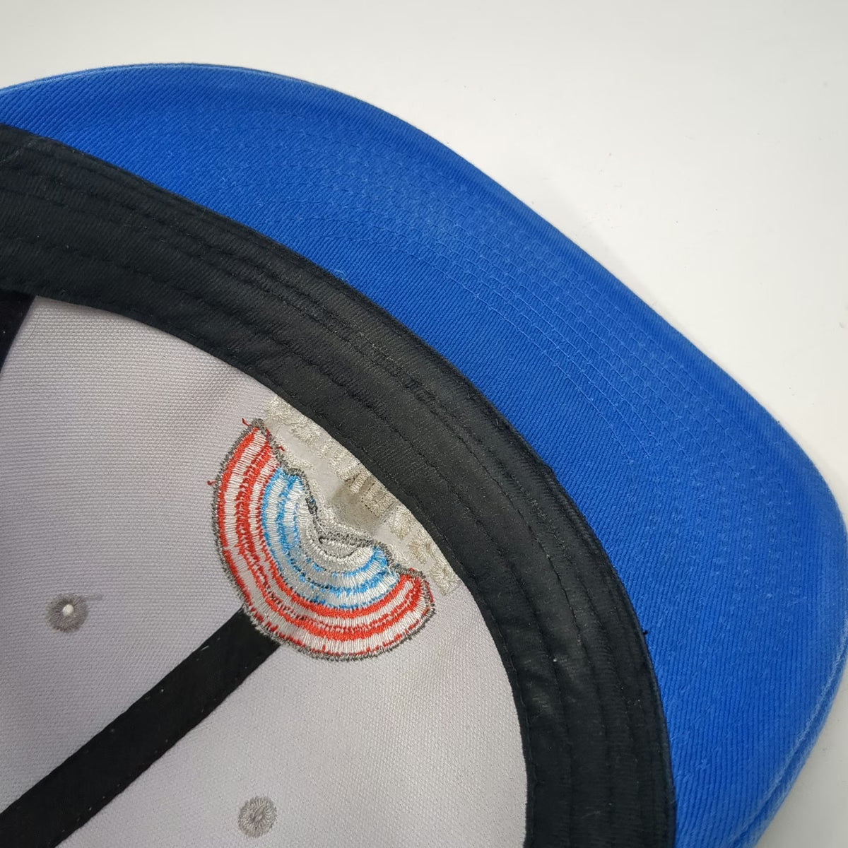 Ouray Sportswear Trucker Hat Gray Blue One Size Brundage Idaho Mountain Snapback
