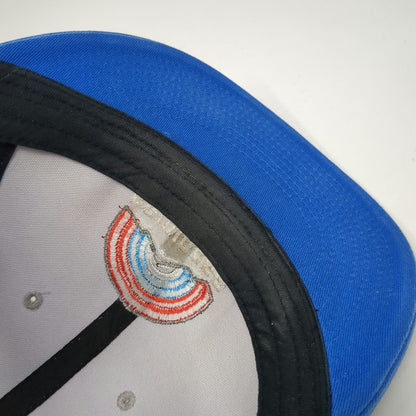 Ouray Sportswear Trucker Hat Gray Blue One Size Brundage Idaho Mountain Snapback