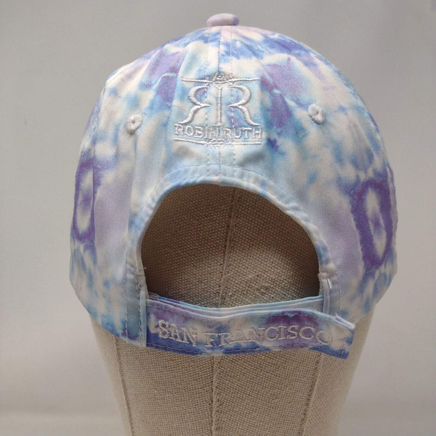 San Francisco Strapback Hat Multicolor One Size Tie Dye Robin Ruth