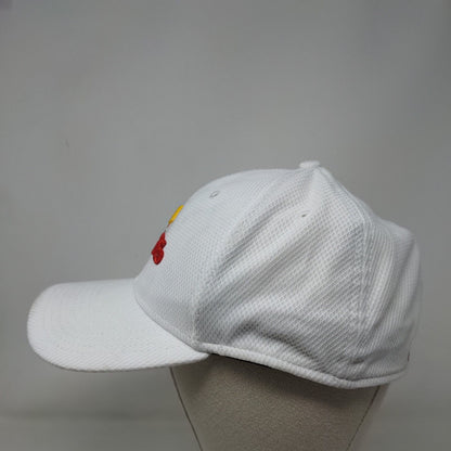 ATG Fitted Hat White Medium/Large Embroidered Maxiflex New Era 39Thirty