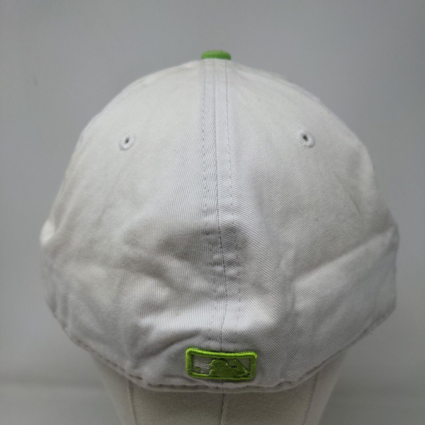 New Era 59Fifty Men's Fitted Hat White 7 3/4 Embroidered Florida Marlins Logo