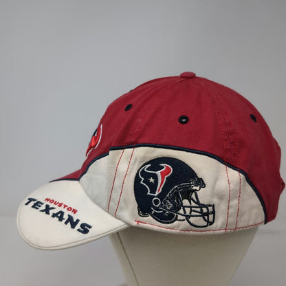 '47 Houston Texans NFL Red One Size Cap Strapback Embroidered Logo Helmet Hat