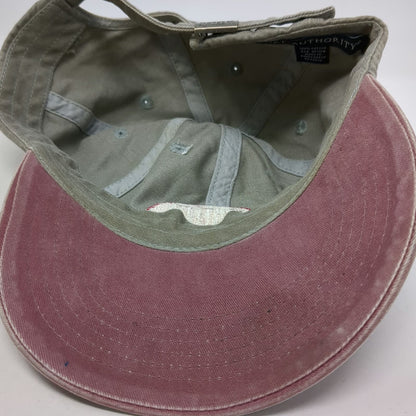 Port Authority Baseball Cap Gray Red OSFM Butler Heating Air Conditioning Hat