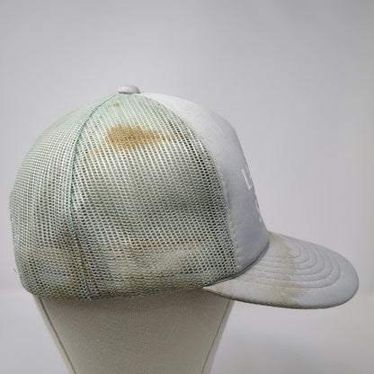 Yupoong Lacamas Shores Trucker Hat Gray One Size Mesh Back Snapback Polyester