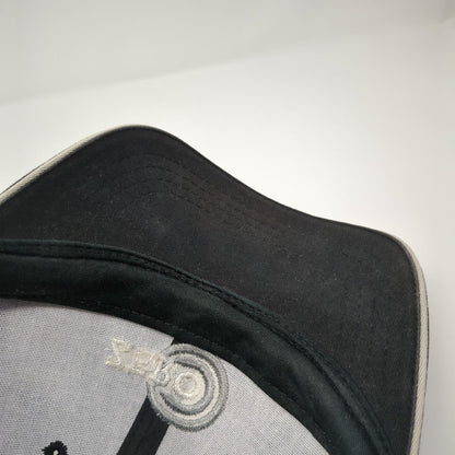ZERO Slideback Hat Black One Size Adjustable Embroidered 6 Panel Cotton