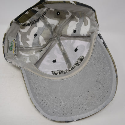 O'Reilly Auto Parts Strapback Hat Multi Camouflage One Size Embroidered