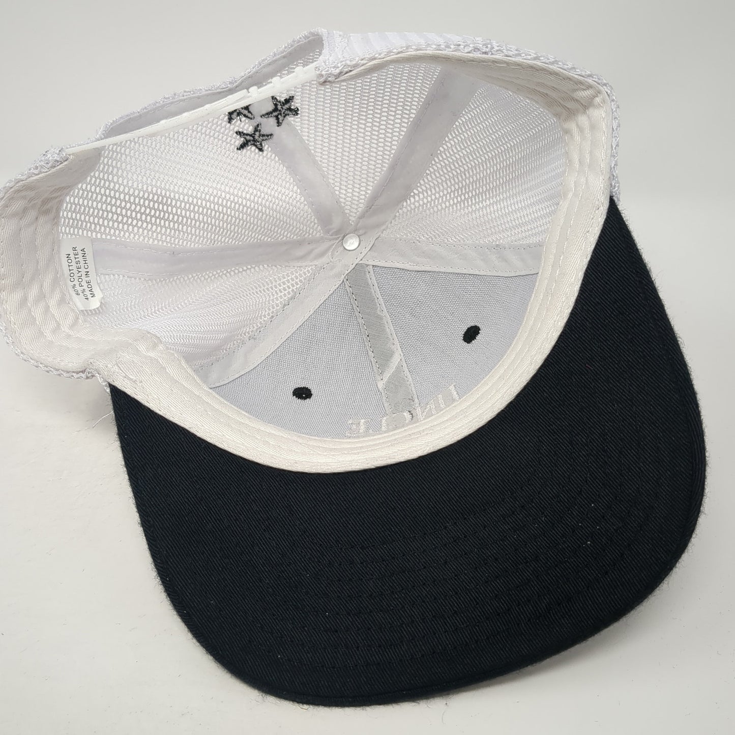 Uncle Nearest Premium Whiskey Trucker Hat Black One Size Adjustable Mesh Back