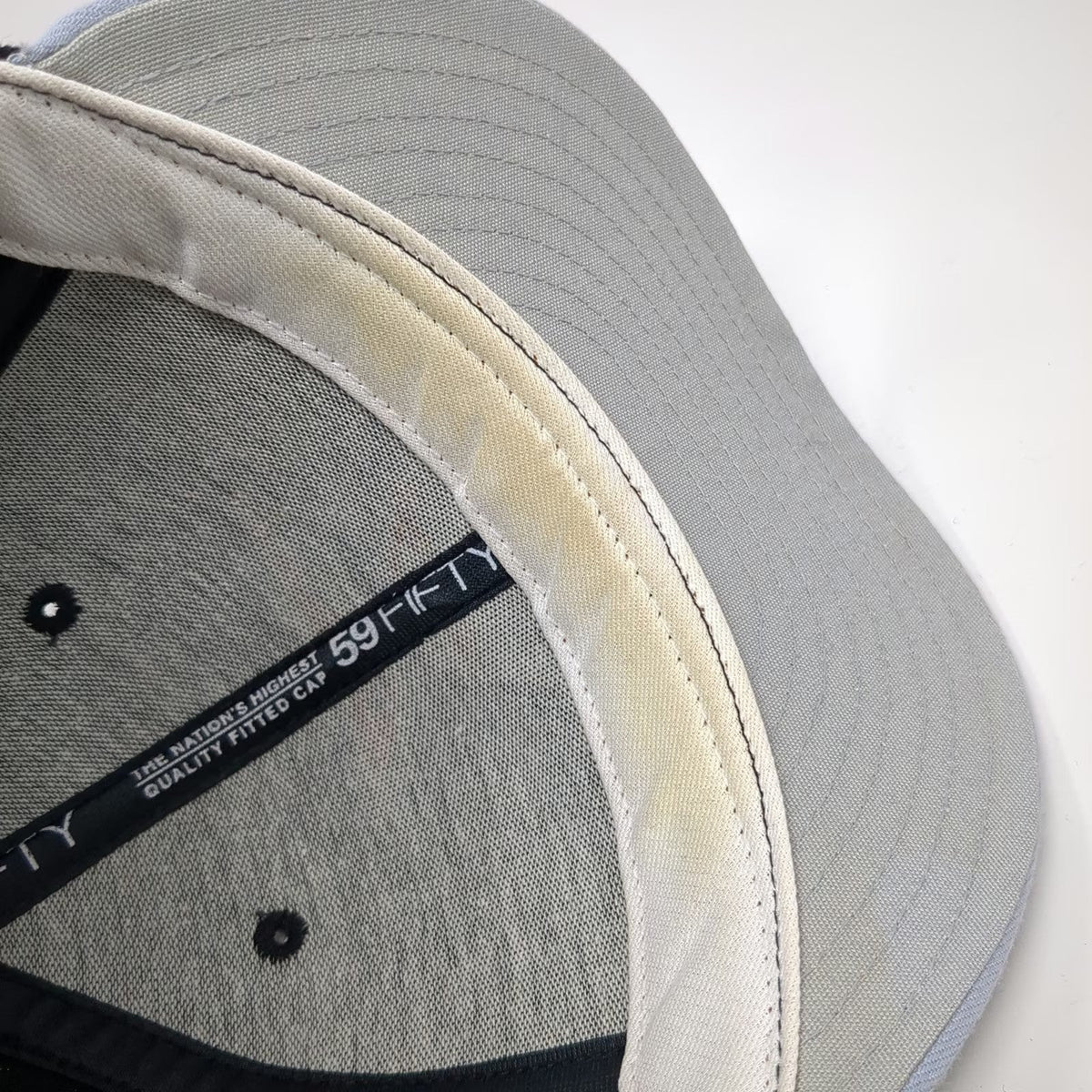 New Era MiLB Salem Keiser Volcanoes Black Gray 7 1/8 Fitted 59Fifty Wool Hat