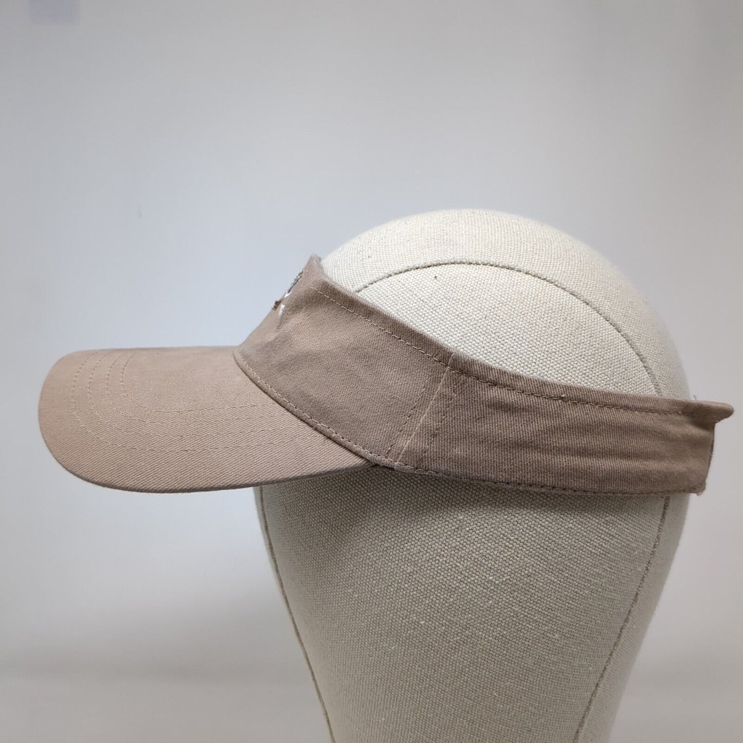 Artesano Bakery Bread Strapback Sun Visor Cap Tan OS Adjustable Cap America