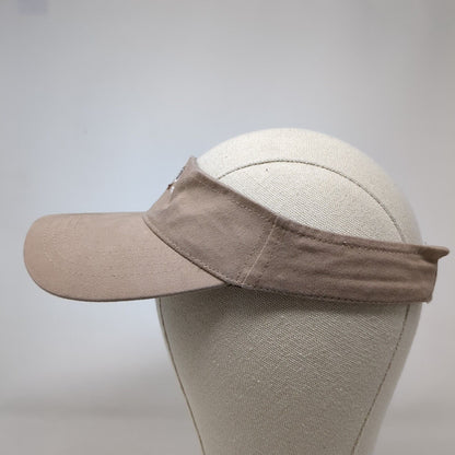 Artesano Bakery Bread Strapback Sun Visor Cap Tan OS Adjustable Cap America
