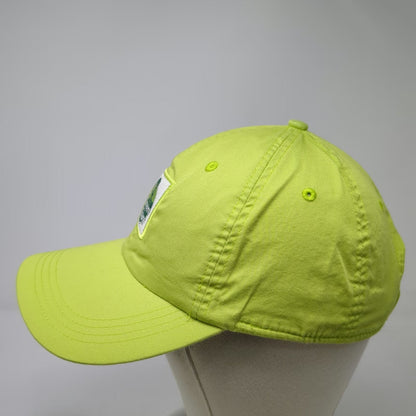 Ahead Baseball Cap Green One Size Lightweight Cotton Strapback Logo Patch Hat