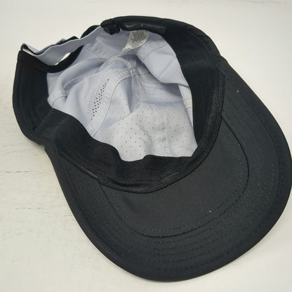 Nike Baseball Cap Gray One Size Featherlight Dri-Fit Adjustable Hat Swoosh Sport
