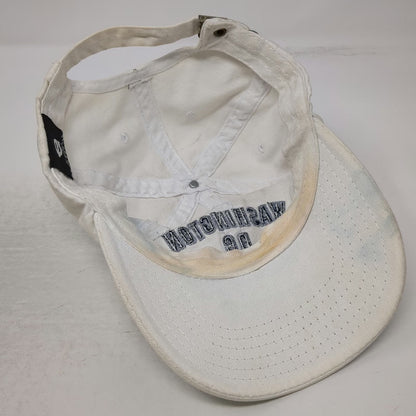 by elidan Washington DC Est 1790 White One Size Baseball Cap Slideback Hat