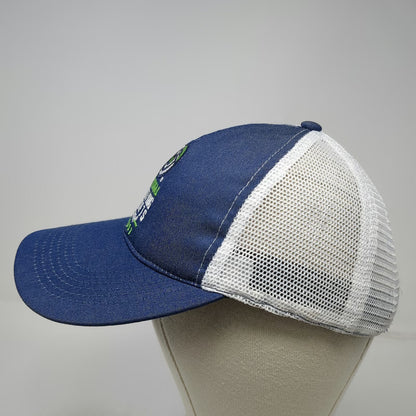 MSP Design Group Baseball Cap Blue One Size Hat Mesh Back Strapback Shooting