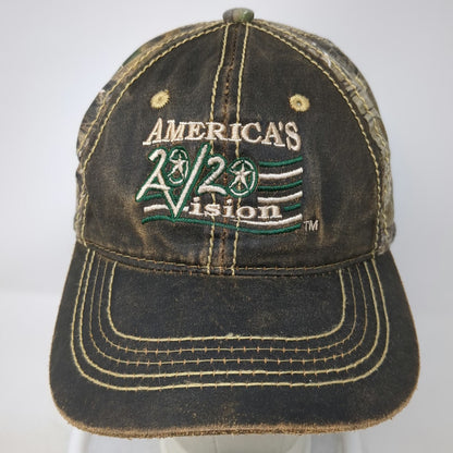 Port Authority Baseball Cap Brown Camo One Size Trump 2020 America Vision Hat
