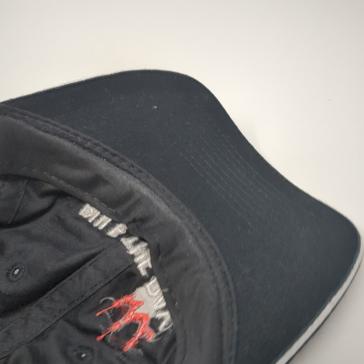 Rule The Day Strapback Hat Black One Size Adjustable Port & Company