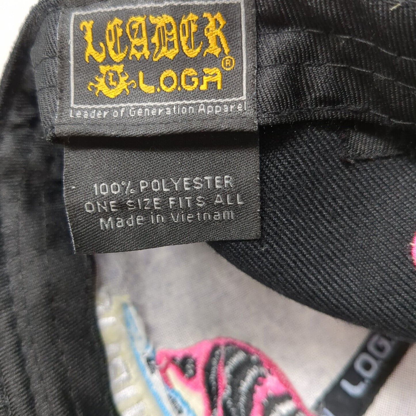 California Republic Snapback Hat Multi One Size Embroidered Leader LOGA